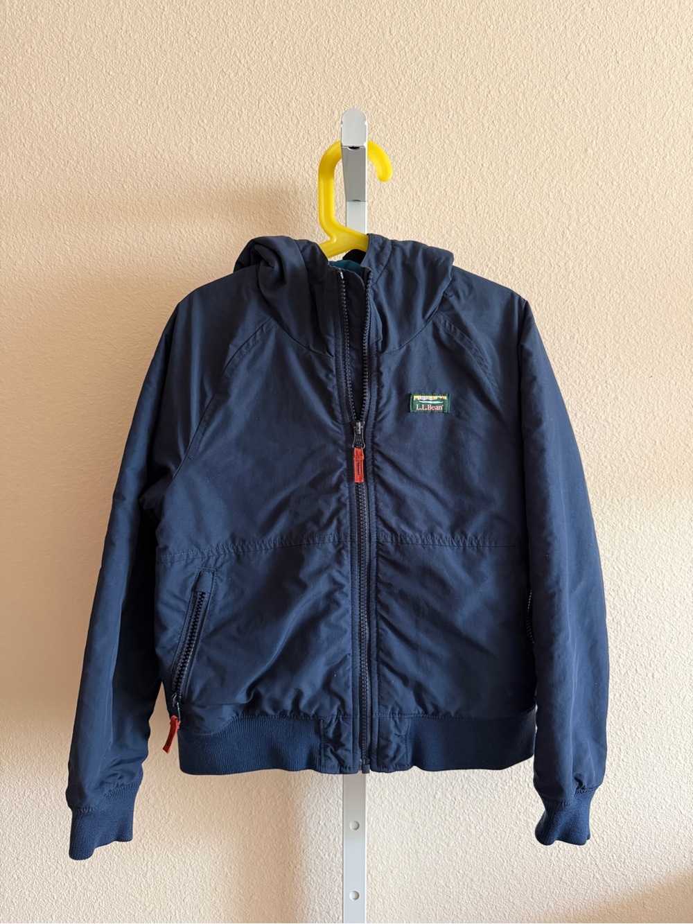 L.L. Bean Kids Navy Hooded Jacket